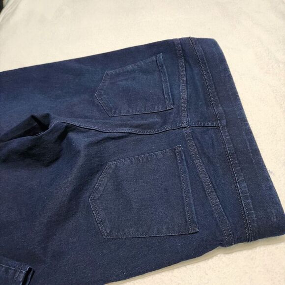 Old Navy Super Skinny Jeans Size 14 Short Navy Blue Stretch Mid-rise - Picture 11 of 13
